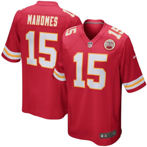 Youth Kansas City Chiefs Patrick Mahomes Nike Red Game Jersey - Picture 1 of 8